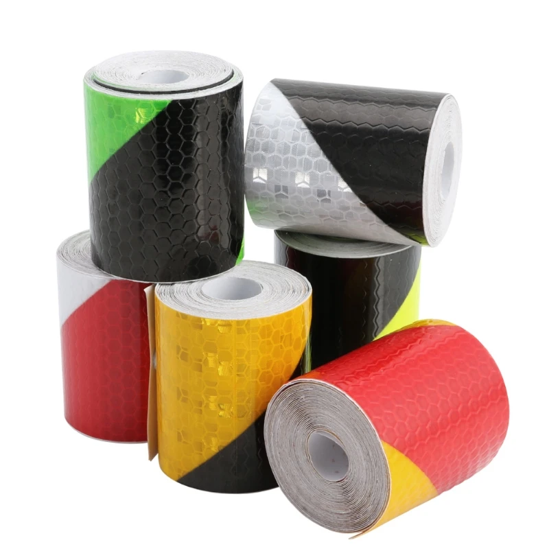 2"X118" Reflective Safety Stripe Tape Warning Adhesive Engineering Marking Tape
