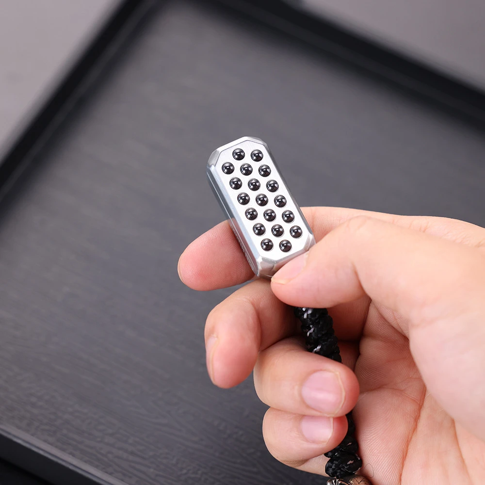 EDC Fingertip Slider Stainless Steel ADHD Tool Sensory Toys Stress Relief Fidget Spinner Fidget Toy