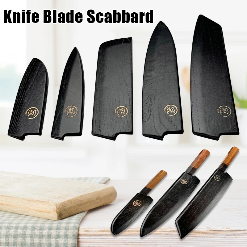 Fodero In Pelle Matsato Per Coltello Da Cuoco Giapponese - Custodia Premium Marrone