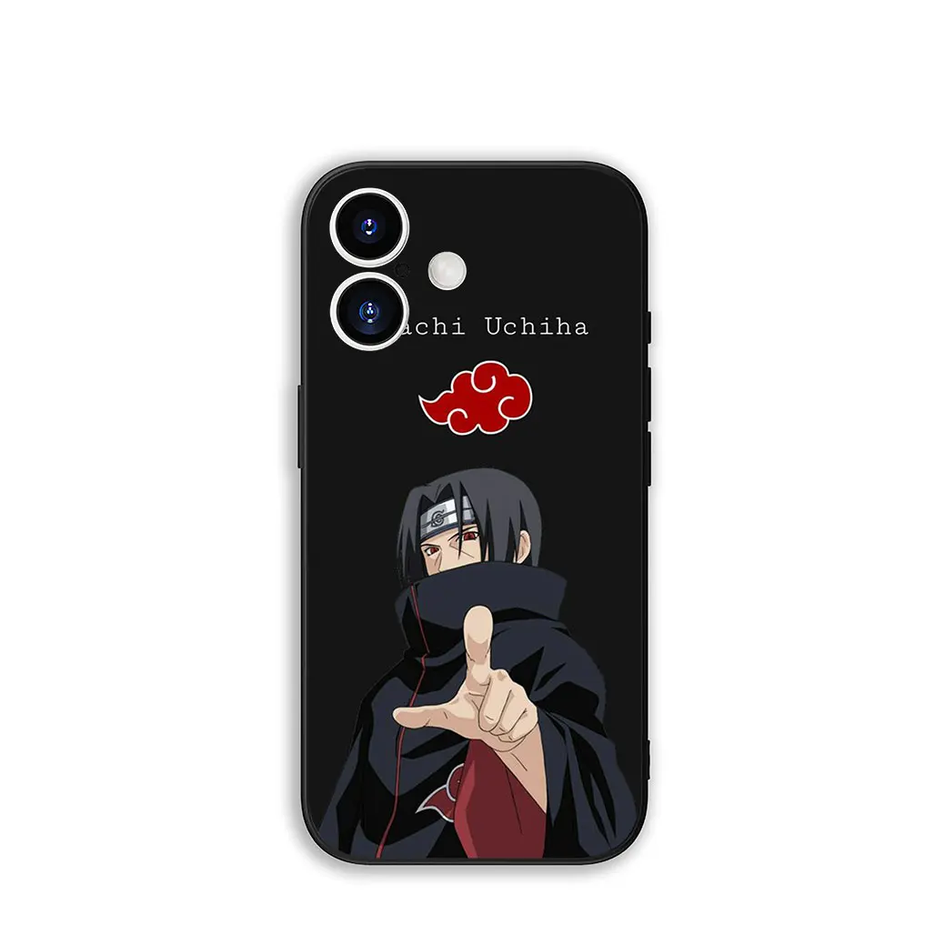 Kakashi and Itachi Anime Phone Case - Cool Ninja Design Cover