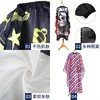 Hairdressing Coth Pattern Cutting Hair Waterproof Cloth Salon Barber Cape Professional Hair Stylist Retro Aprons Haircut Cape 5