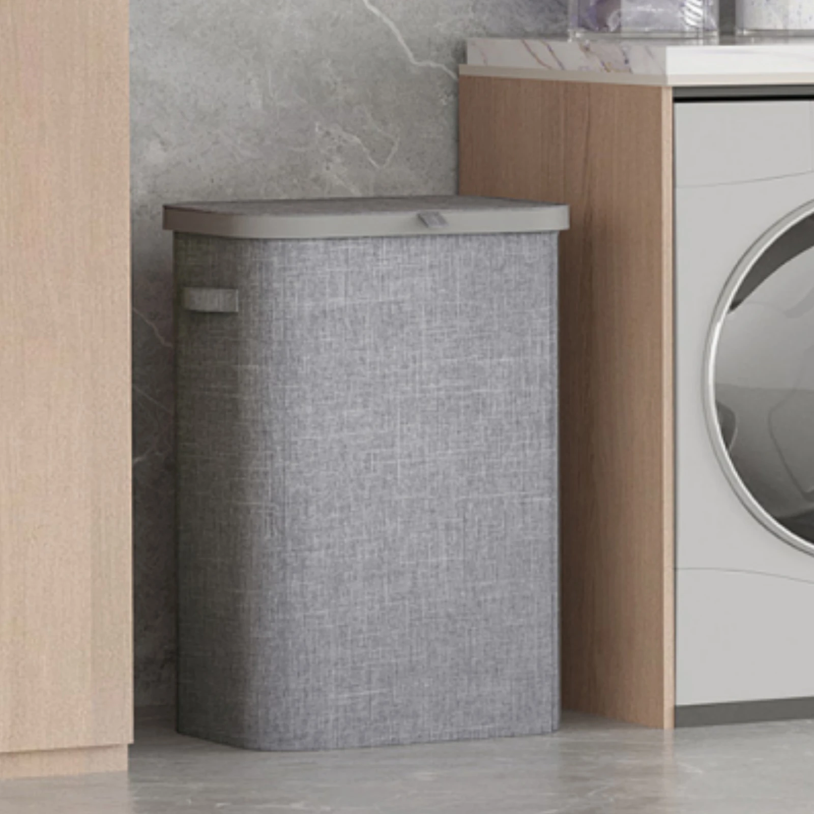 Large Capacity Laundry Hamper with Handles and Inner Bag