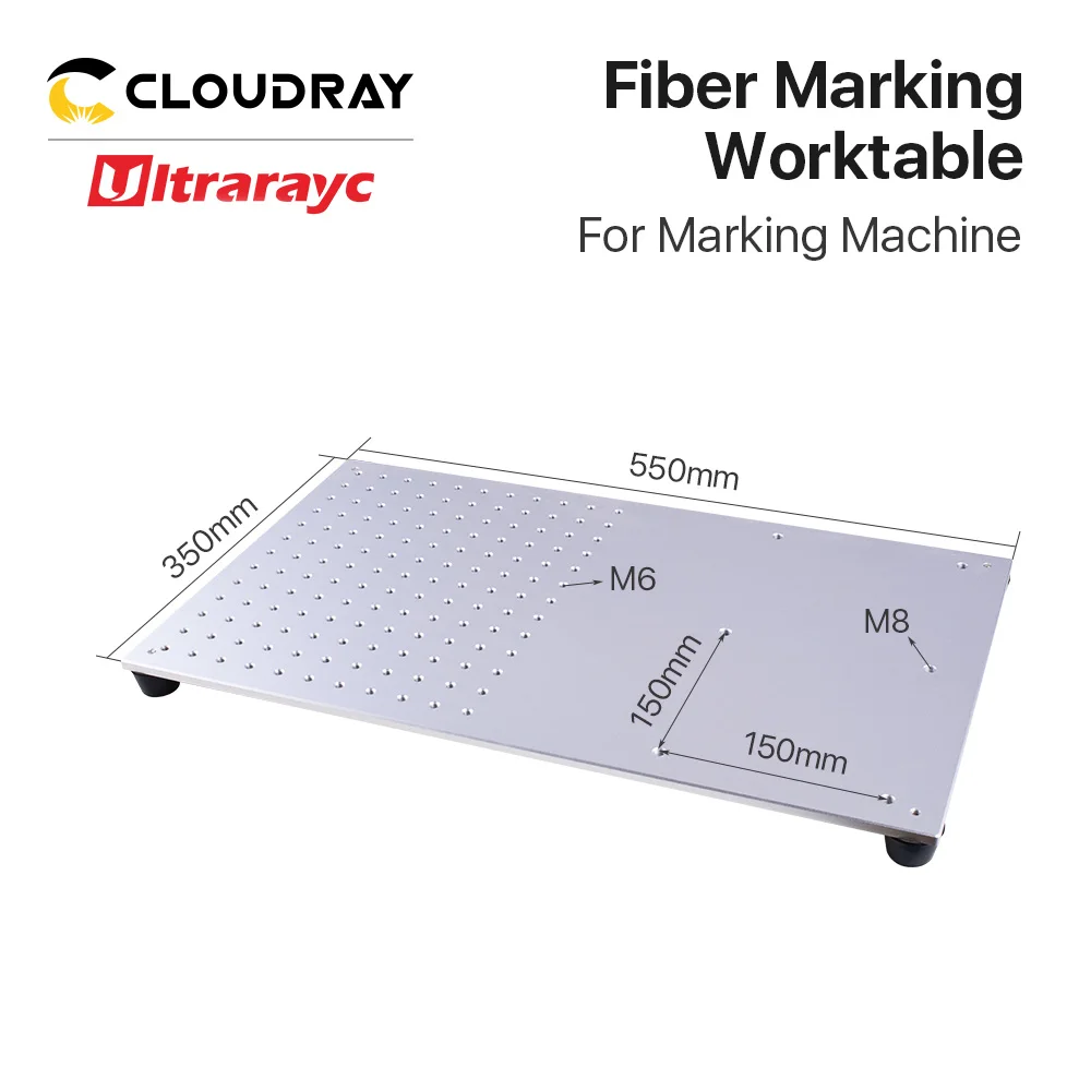 Ultrarayc Fiber Marking Machine Metal Worktable 350*550 Satandard Size of Lift Table For DIY 1064nm Fiber Marking Machine Part