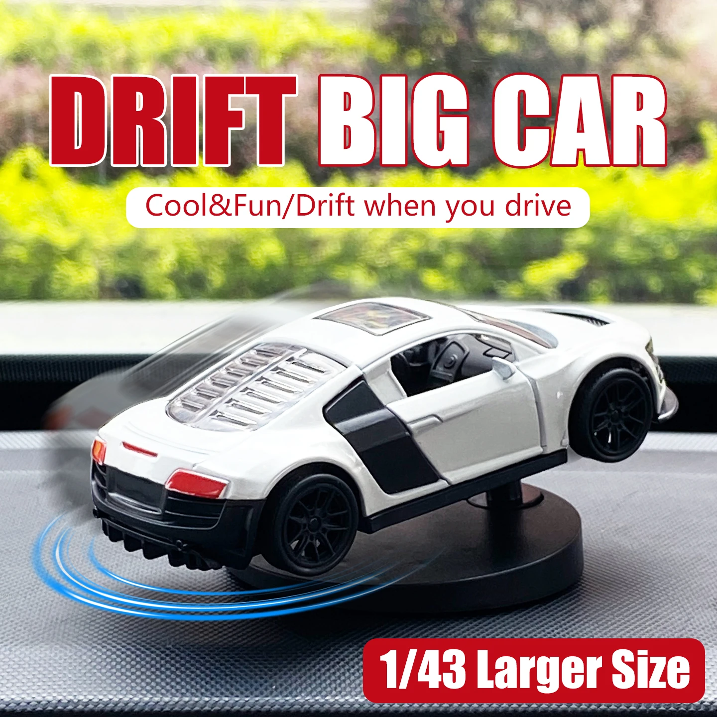 Enhanced Drift Car Ornament Dashboard Decoration: Cool & Fun Sports Racing Supercar Accessory