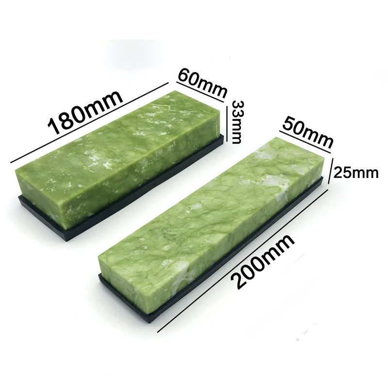 10000 Grit Natural Green Agate Sharpening Stone Fine Whetstone Grinder Polishing Shaved Bar Kitchen Knife Sharpener Honing Tools knife sharpener kitchen knife sharpener knife sharpening stone diamond sharpening stone