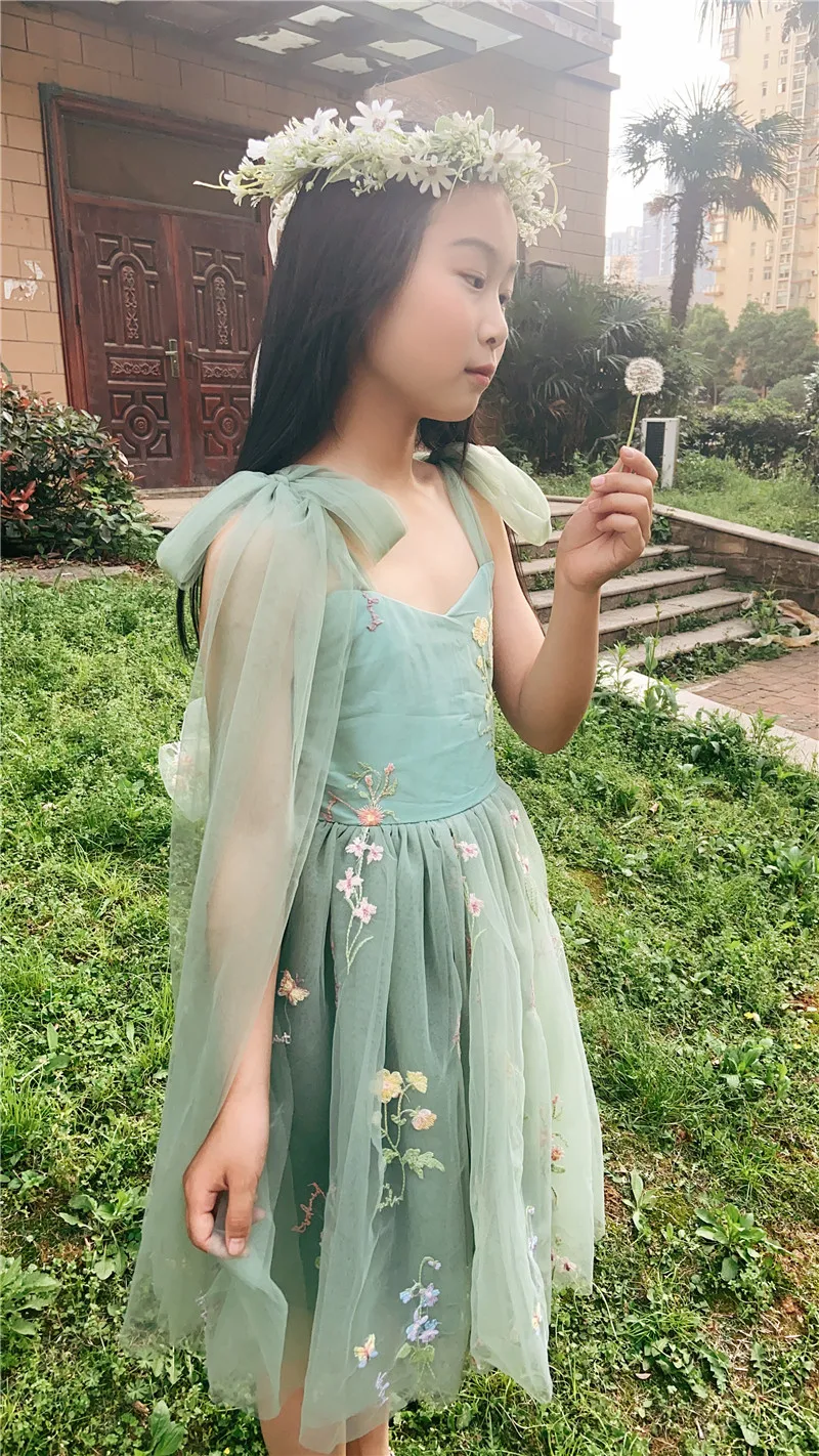 green emerald velvet dress Frog Princess Gown & Belt Set 5 main image 0