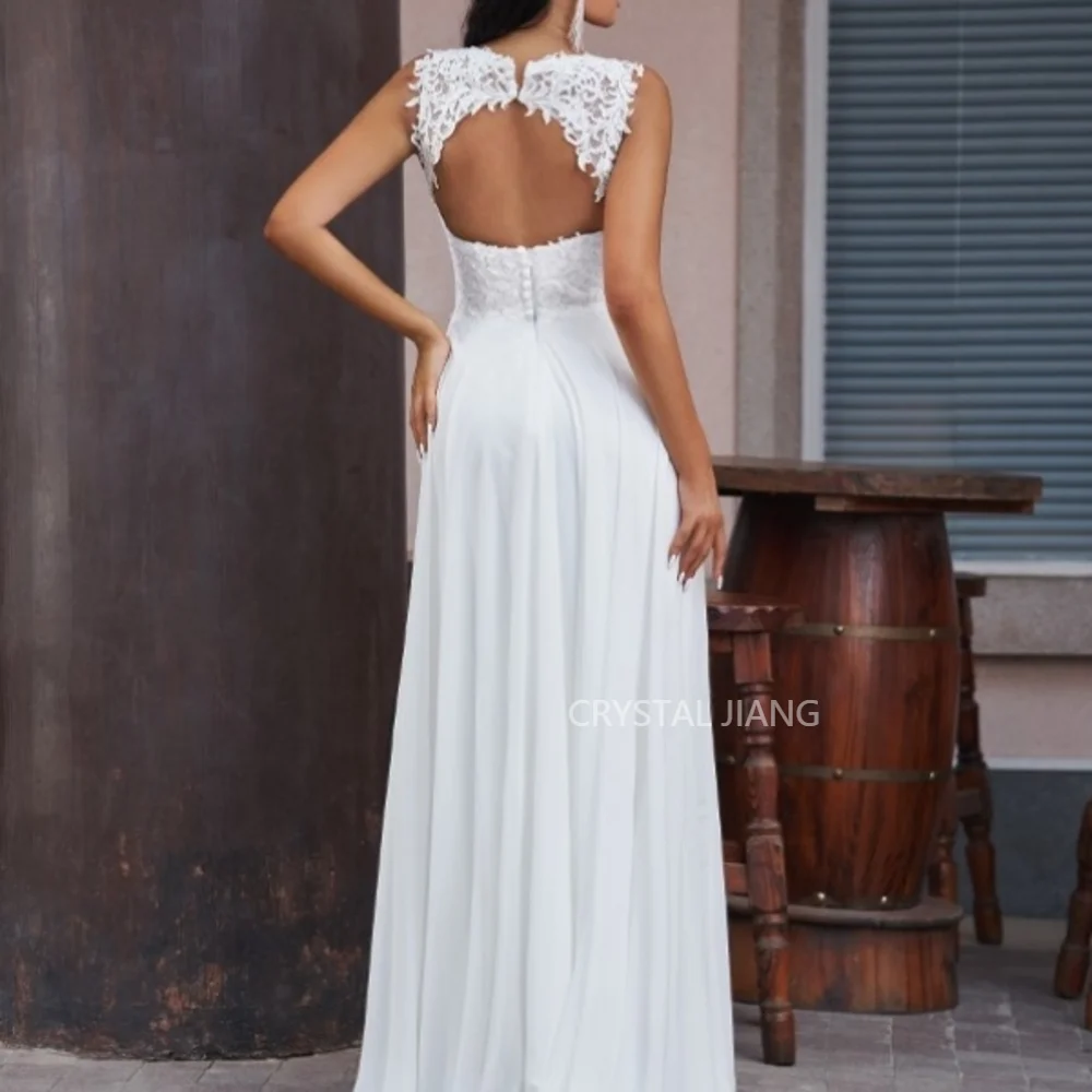 Рисунок 3 - Элегантные длинные шифоновые Свадебные