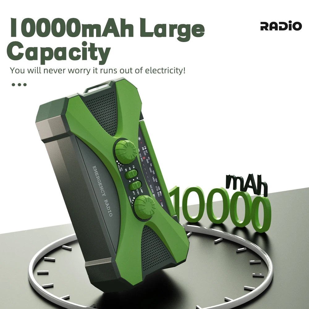 Emergency Solar Crank Radio 2