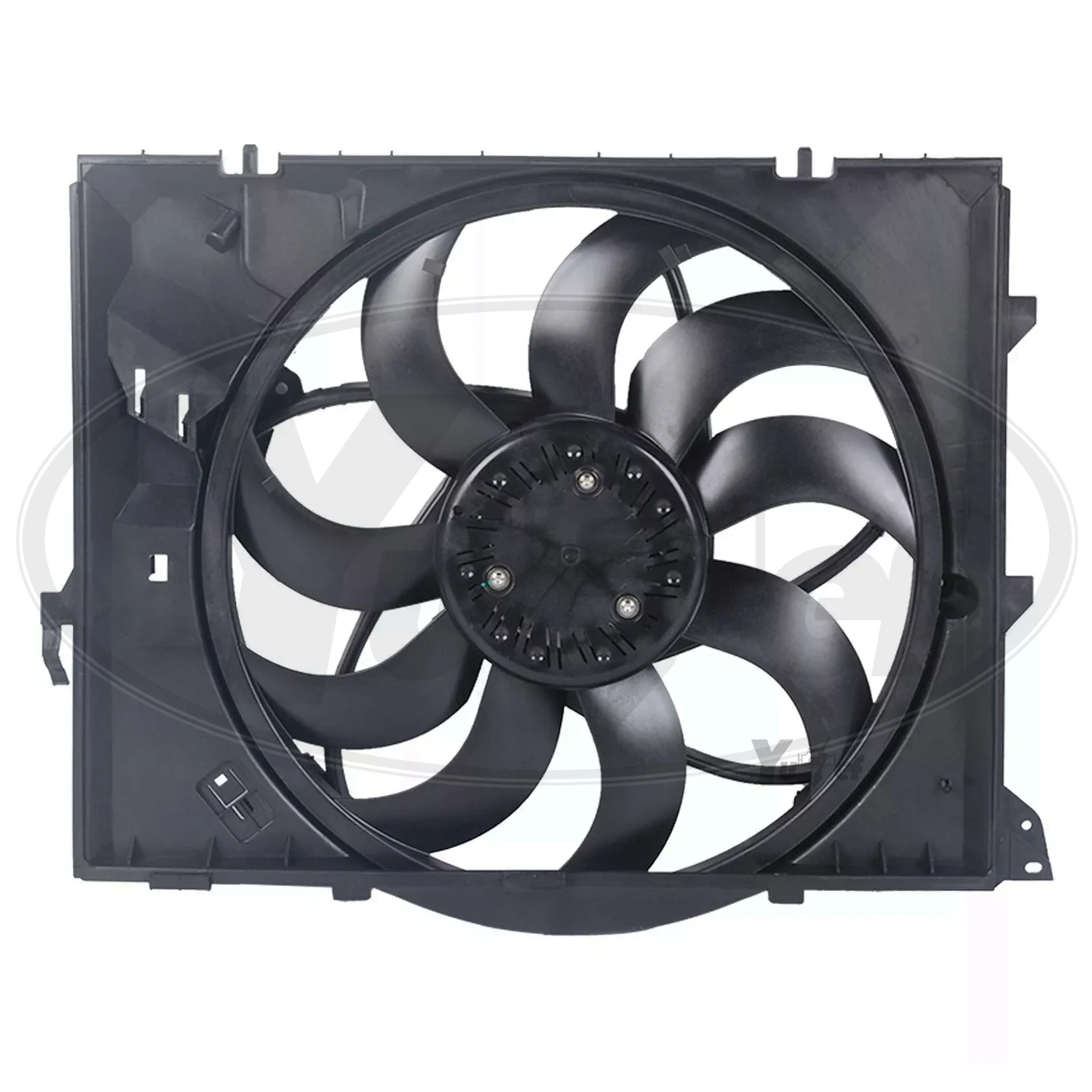 Quality Cooling Fan Assembly for BMW E90 LCI E92 E93 M3 S65 17112283621 17112283389 850W