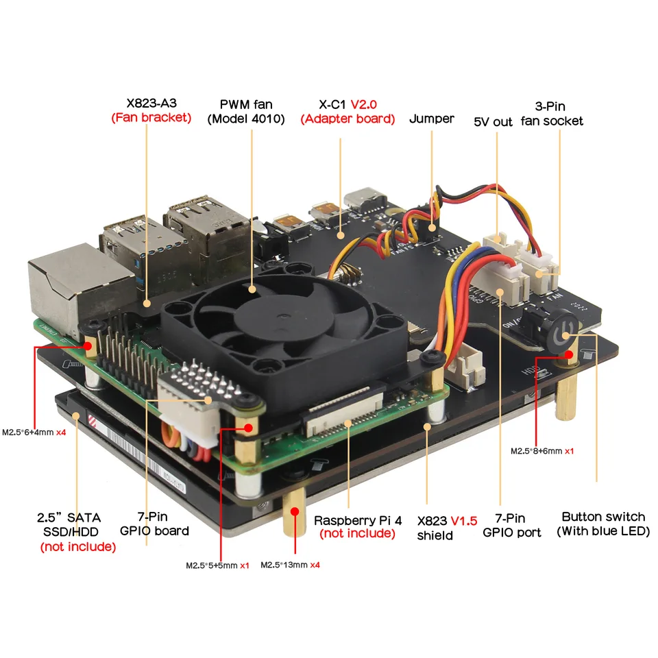 Raspberry pi 4 TypeB SSDフルセット Raspberry pi 4 TypeB SSDフルセット Raspberry pi 4 TypeB SSD