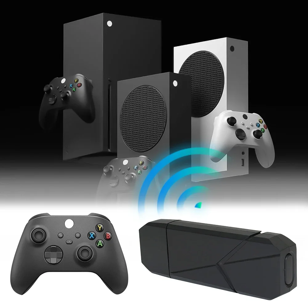 Xbox 시리즈 S/X용 무선 게임 컨트롤러 어댑터, Win 7, 8, 10/11 PC용 리시버, 블루투스 호환