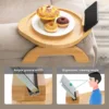 Sofa Arm Tray Couch Arm Clip Table Portable Couch Cup Holder Portable Sofa Armrest Tray for Snacks Drinks Remote Control Coffee 3