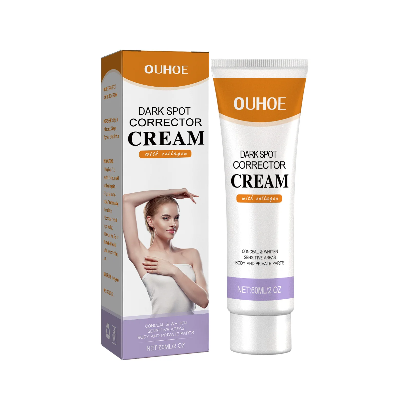 Dark Spot Corrector Cream Skin Lightening Blemish Removal Lotion Remove Melanin Melasma Knee Elbow Body Whitening Freckle Cream 2