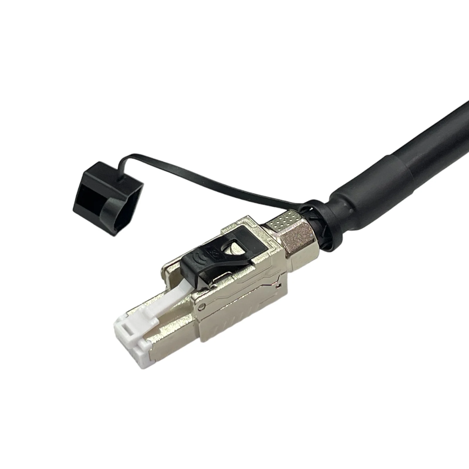 듀얼 실드 무산소 구리 이더넷 케이블, 오디오 믹서, IDMX 조명, HDBeasT, LED 시스템용, CAT6a S/FTP, 23AWG, 10Gbps, 100m