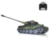 HENG LONG Remote Control Tank 1/16 Scale 7.0 RC Tank Customized King Tiger FPV Barrel Recoil 3888A Metal Model Toys TH17530 2