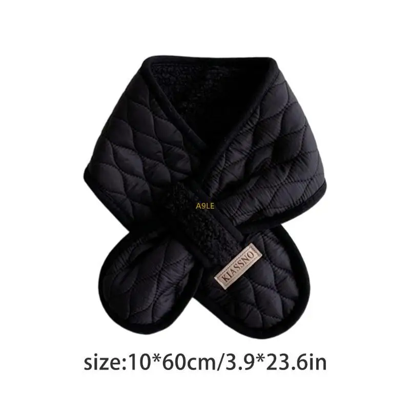 어린이를위한 부드러운 스카프 소년 소녀 방풍 Neckerchief 스카프 두꺼운 목 커버
