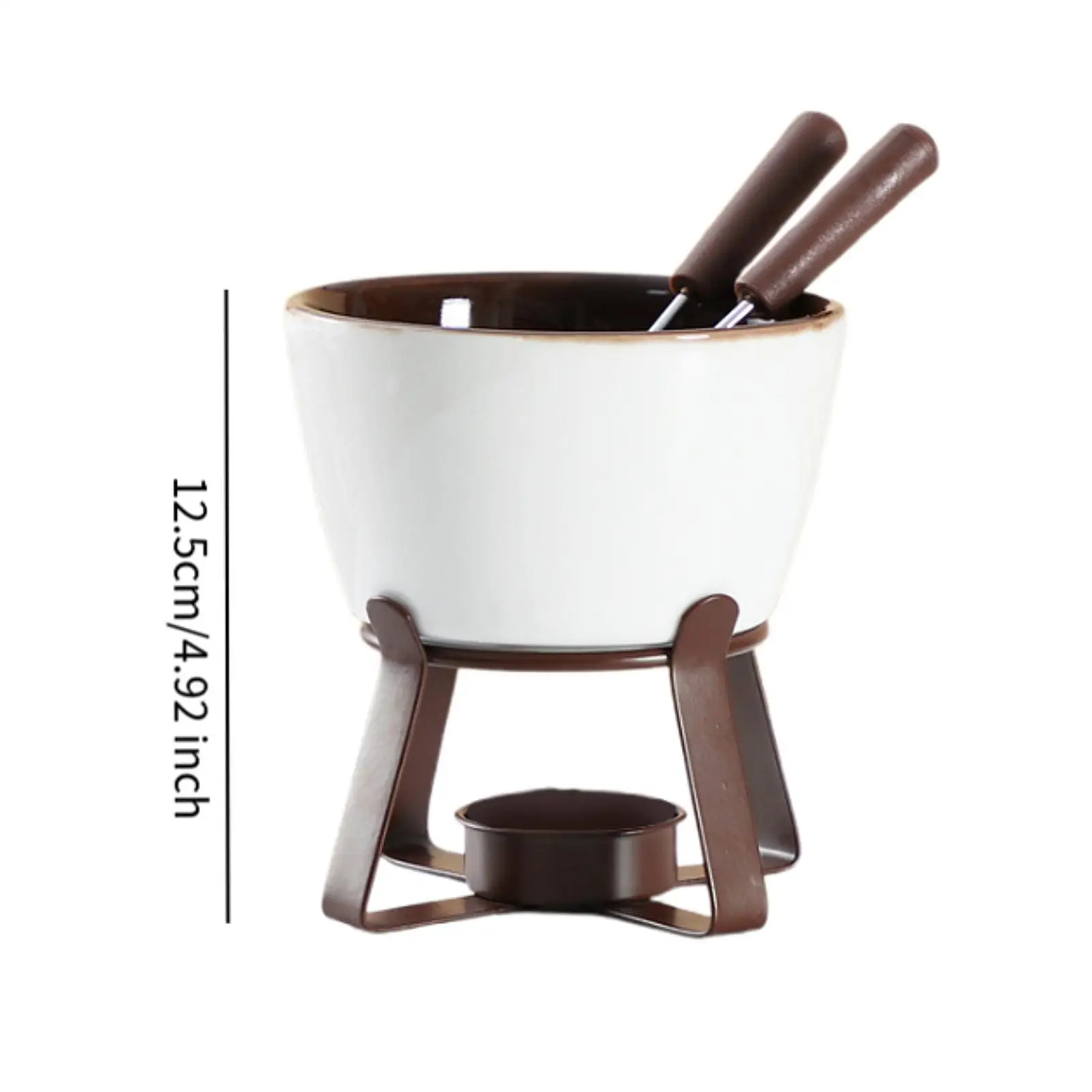 Fondue Mug Birthday Coffee Cup Tapas Anniversary Dinner Home Candy Hot Pot