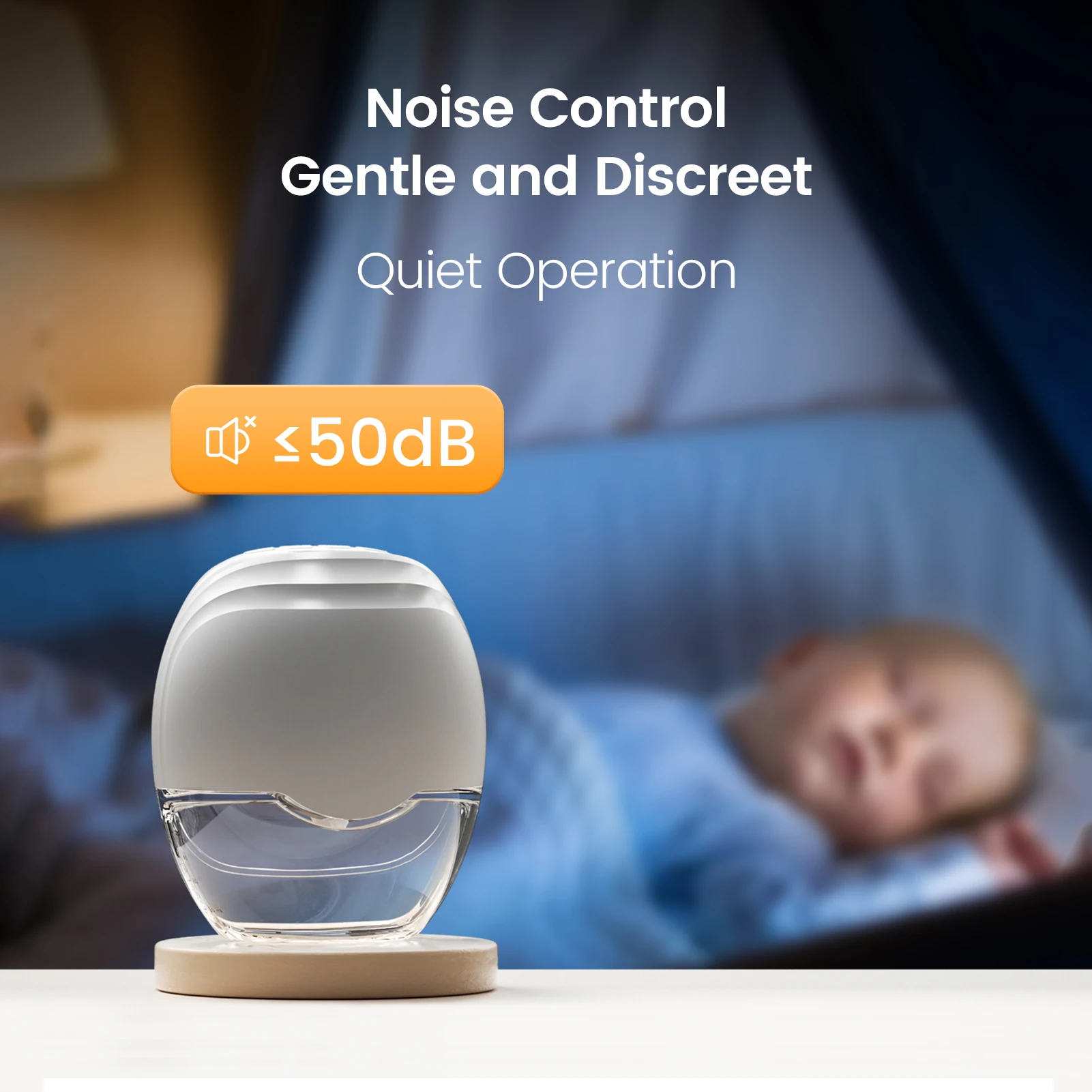 2pcs Wearable Electric Breast Pump Tritan Material  Wireless Breast Pump Silent Milk Extractor BPA-free 5