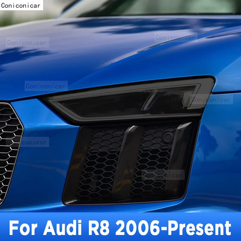 

For Audi R8 42 4S 2006-Present TPU Car Exterior Headlights Anti-Scratch Protective Film Headlamps Repair Accessories Sticker