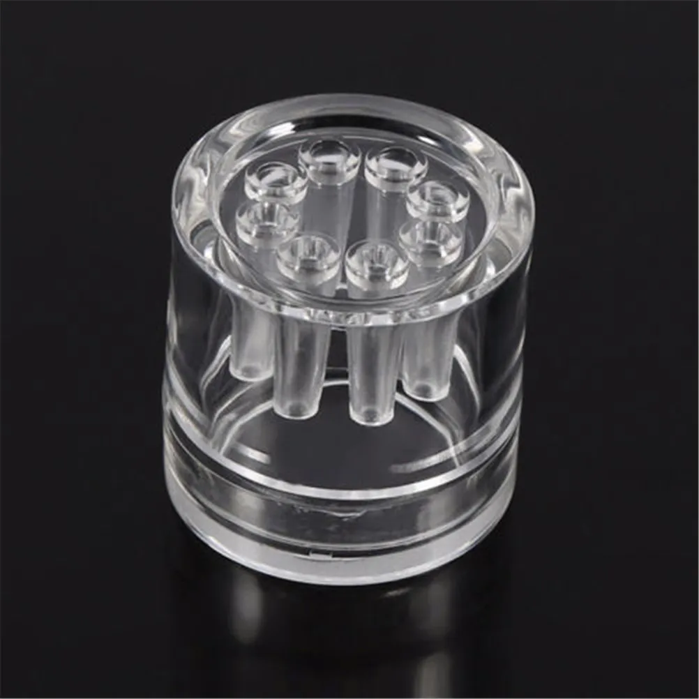 8 Hole Snail Trap Transparent Leech Vivarium Planarian Pest Catch Pen Red Bee Shrimp Worm Bait Feeding Box Aquarium Cleaner Tool