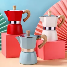 

Coffee Pot Thickened European-style Octagonal Pot Explosion Type Italian Hand Coffee Moka Pot Cold Extraction Pot Coffee Tools