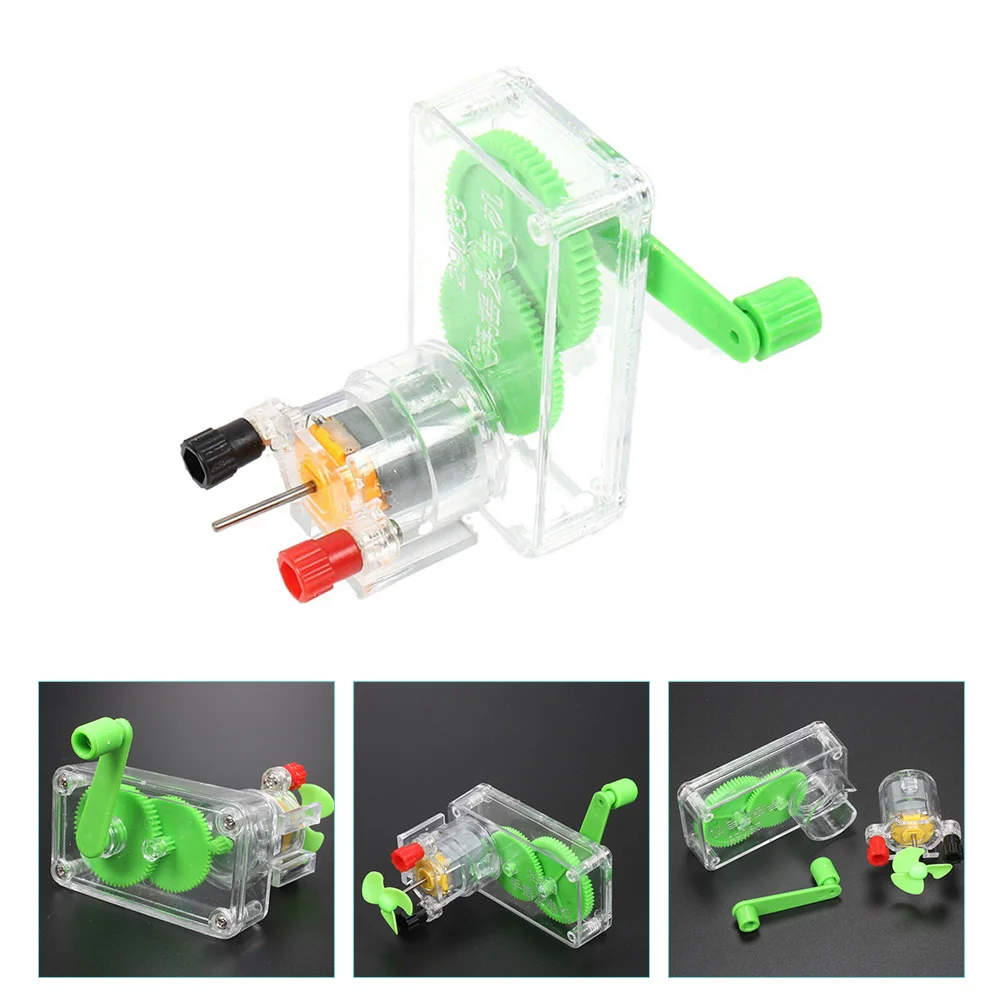 

Model Kit Manual Electricity Generator Hand Toys Scientific Experiments for Kids Child