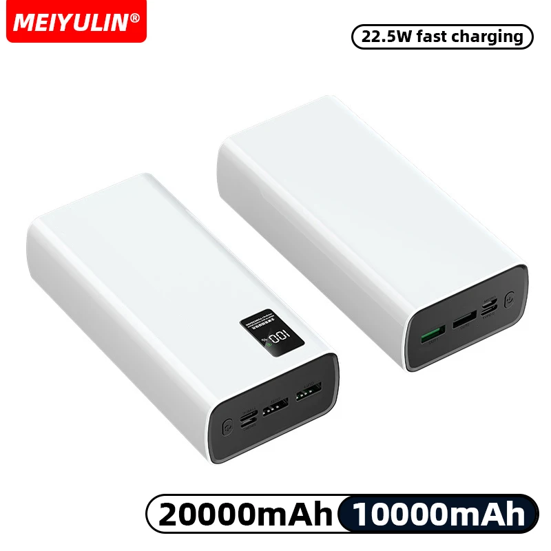 20000mAh Large Capacity Power Bank USB Type-C Fast Charger For