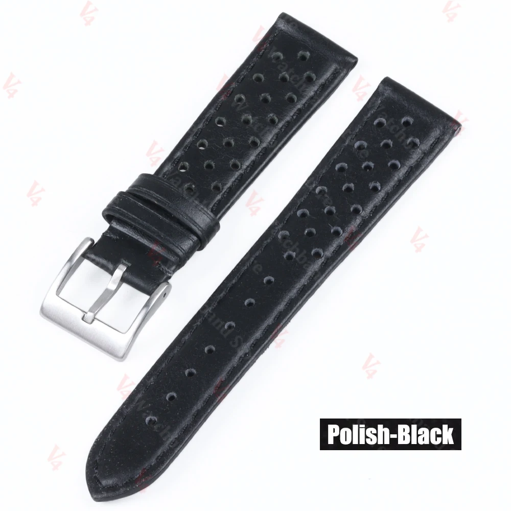 Premium Vintage Calfskin Leather Watch Band - Breathable Sport Bracelet Accessory