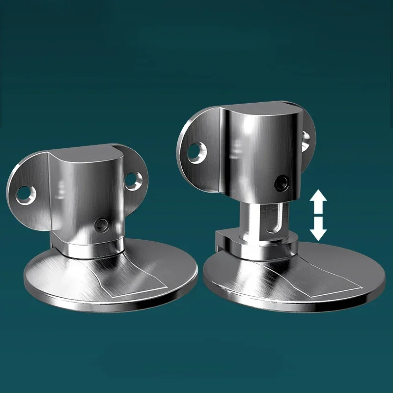 Magnetic Door Suction Punch-Free Door Stop Bathroom Anti-Collision Suction Invisible Bathroom Floor Stop Home Hardware