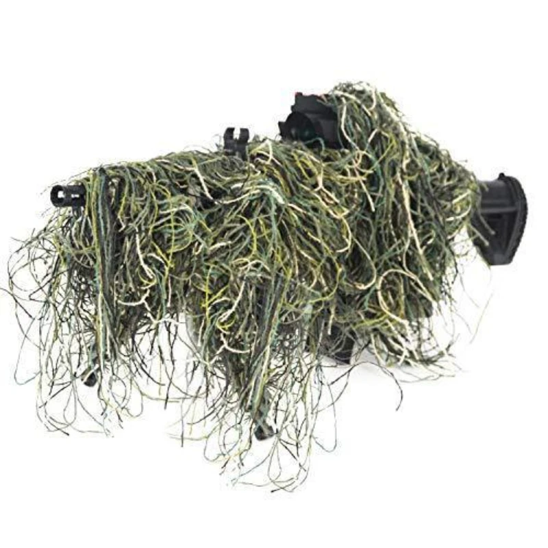 1pc Jungle woolen camouflage yarn Desert woolen camouflage clothing accessories yarn Snow auspicious clothing