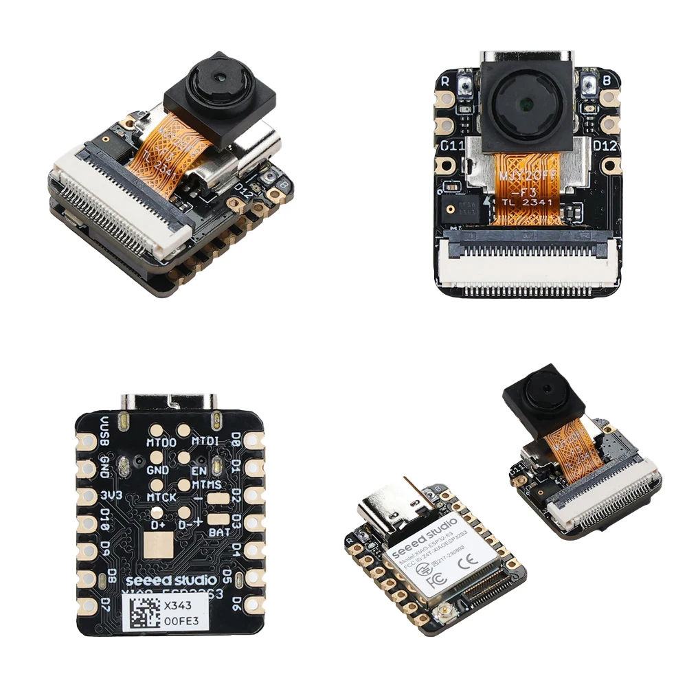 XIAO ESP32 S3 Sense with OV2640 Camera Sensor 2.4GHz Wi-Fi BLE 5.0 Microphone 8M