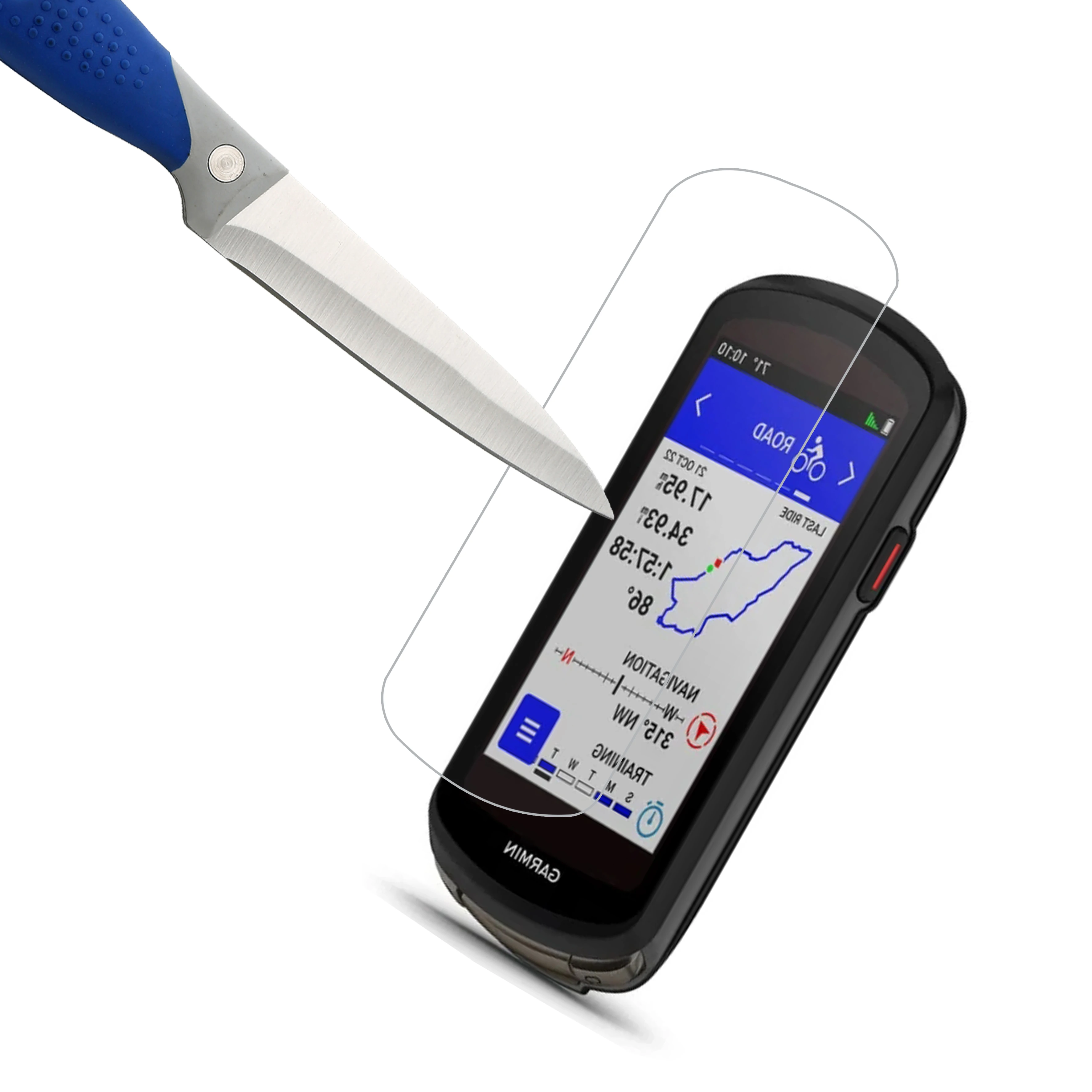 Pacotes Protetor de Tela para Garmin Edge 1040 Edge 1040 Solarvidro Temperado Vidro de Japão com Dureza 9h Mr.shield - Imagem 6