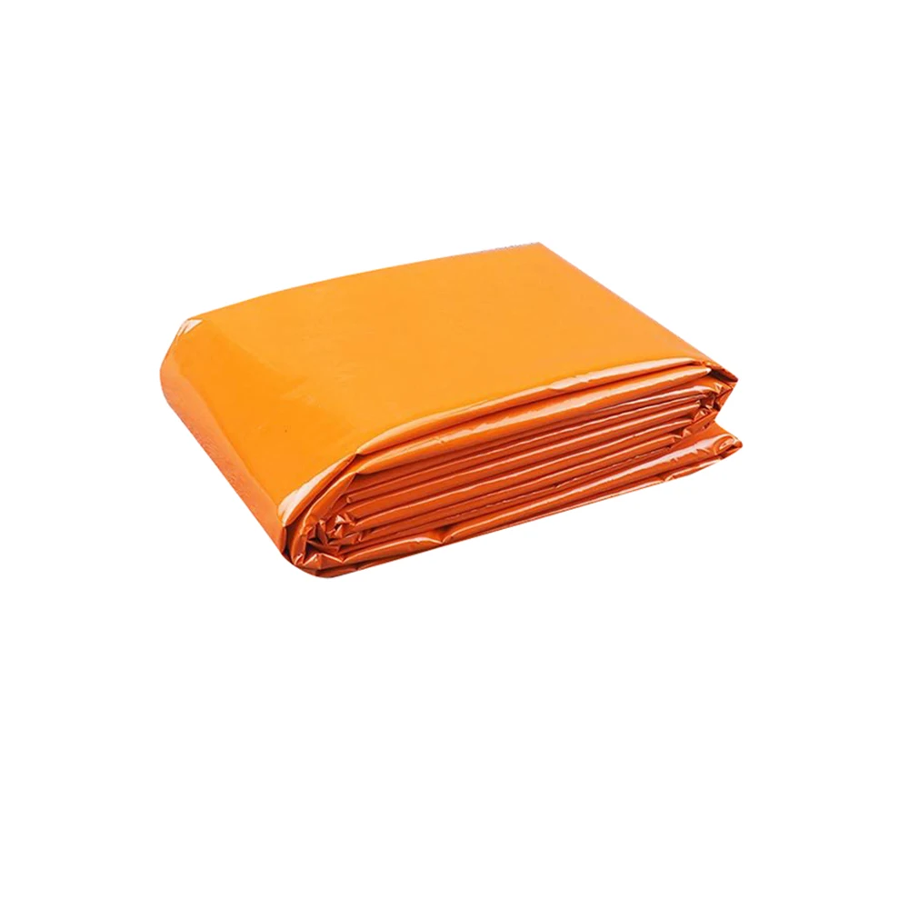Thermal Waterproof Orange Emergency Sleeping Survival Blanket Campers