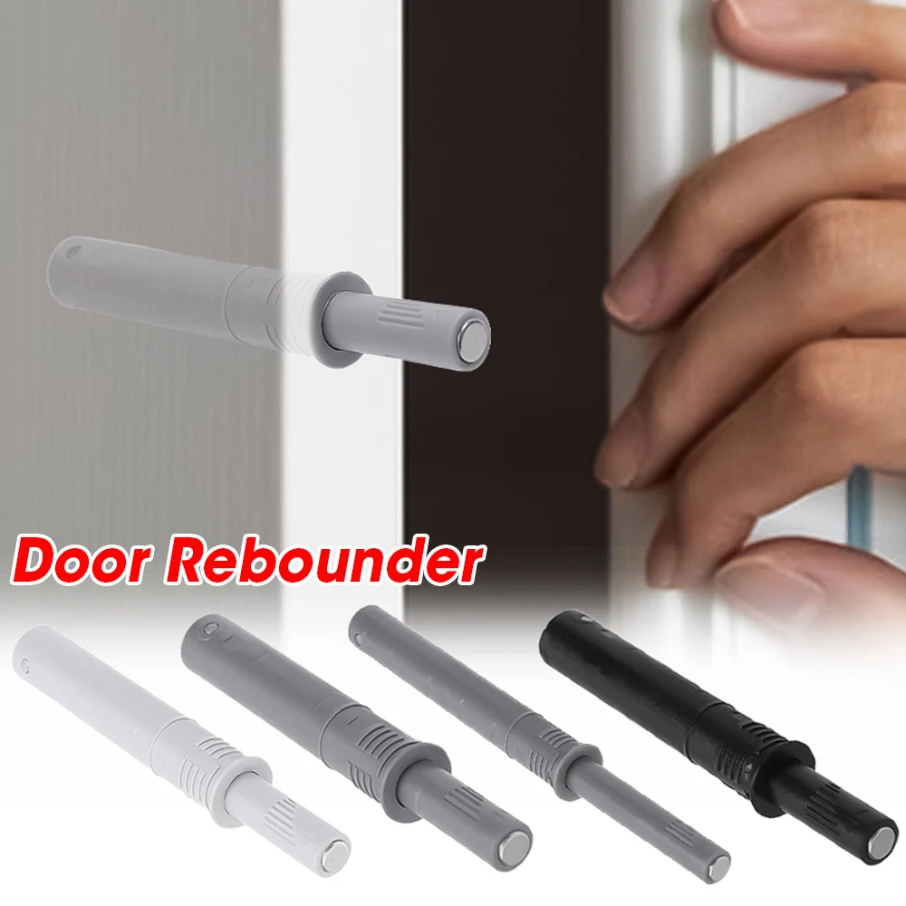 Cabinet Door Rebounder Handle-free Rebound Device Concealed Cabinet Door Rebounder Soft Quiet Closer Furnitures Accessories closet door rebounder