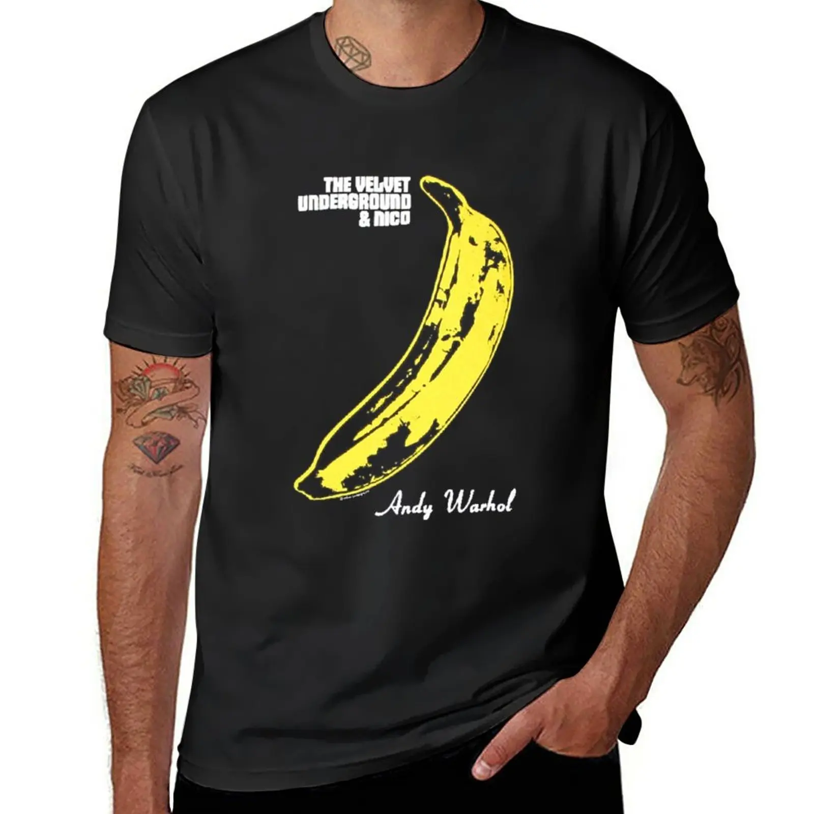 

New The Velvet Underground T-Shirt t-shirts man kawaii clothes mens graphic t-shirts pack