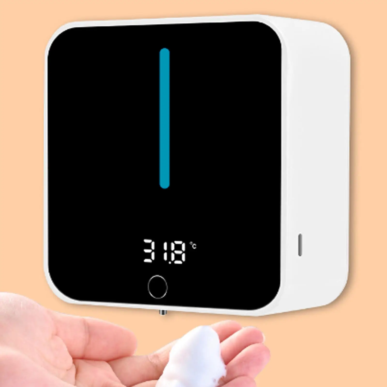 400ML Foaming Dispenser Disinfection Machine with Thermometer for