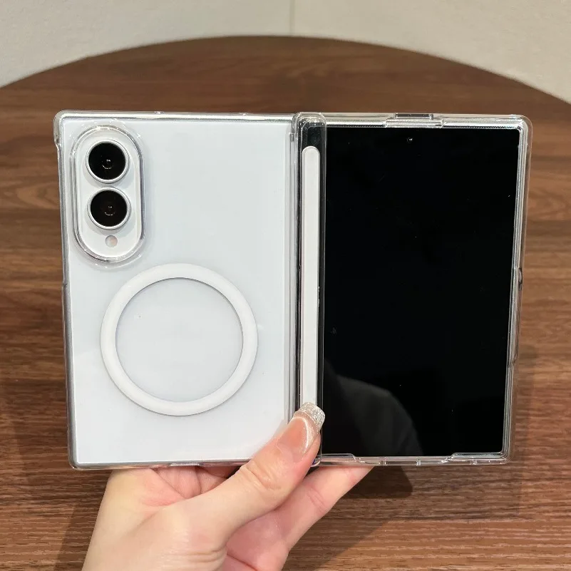 Deluxe Transparent Magnetic Acrylic Hinge Protection Cover