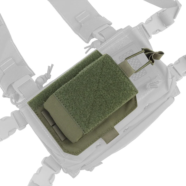 Micro Fight Full Flap Hook Loop MK2 MK3 MK4 Chest Rig Tactical Hunting Vest  Hanging Front Panel Cover Airsoft Pouch Accessories - AliExpress