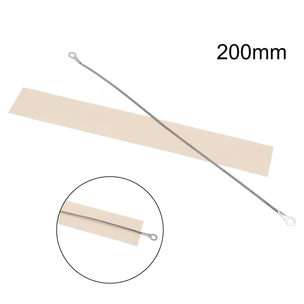 200mm 300mm 400mm Machine Impulse Sealer Heat Wire Element Strip Sealing High Temperature Cloth With Heating Wire