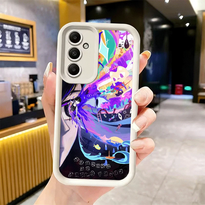 Vibrant Cartoon Game Soft Phone Case