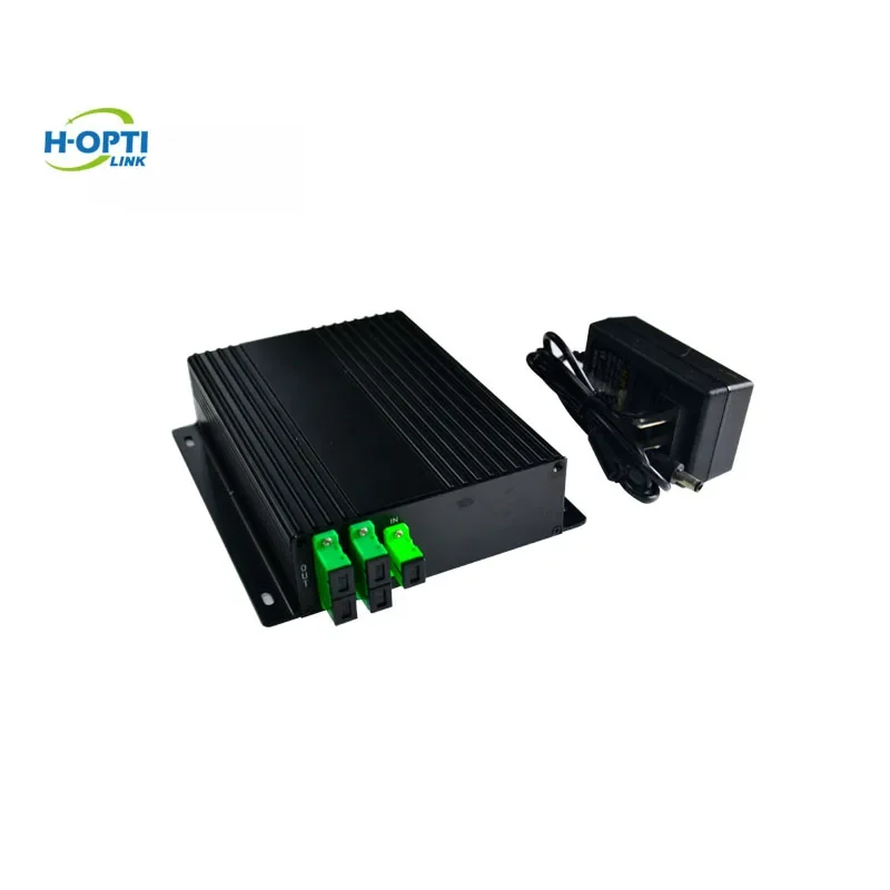 

1550 нм EDFA 23dbm оптический усилитель 4*16 дБм 1550 нм mini edfa