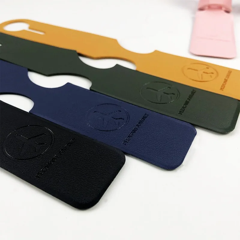 1PCS PU Leather Luggage Tag Women Men Portable Identifier Label Suitcase Baggage Tags Name ID Address Holder Travel Accessories luggage tag