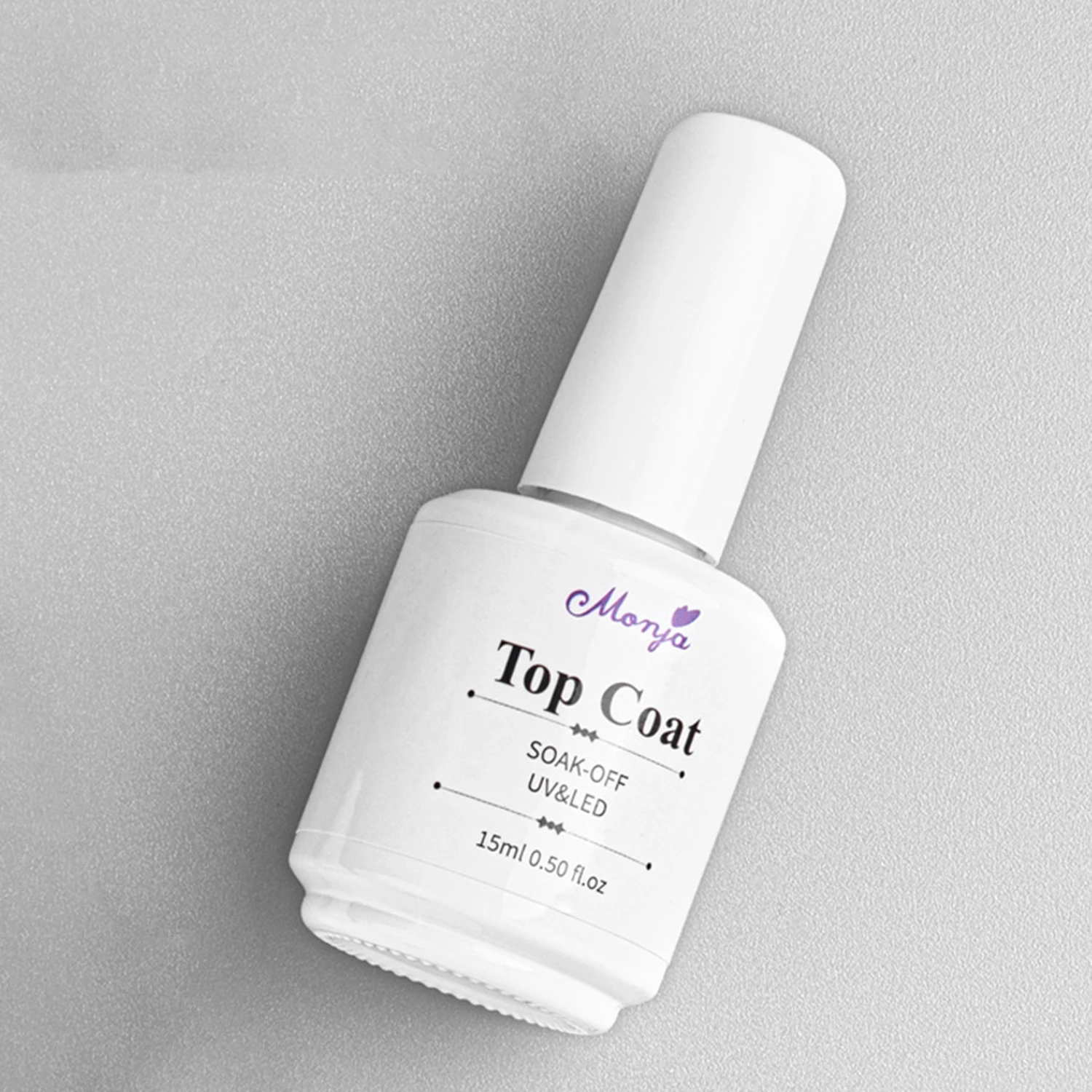 15ml Top Coat No Wipe For Gel Nail Polish Quick-drying Ultra Shiny Nail Gel UV LED Art Home and Salon DIY Manicure Tools