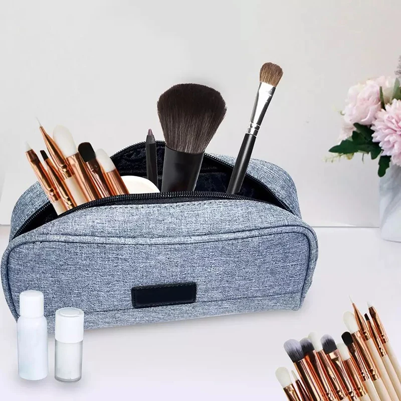 Oxford Women Cosmetic Makeup Brushes Beauty Bag Waterproof Roomy Men Business Travel Toiletry Shaving Wash Pouch Handbag 3
