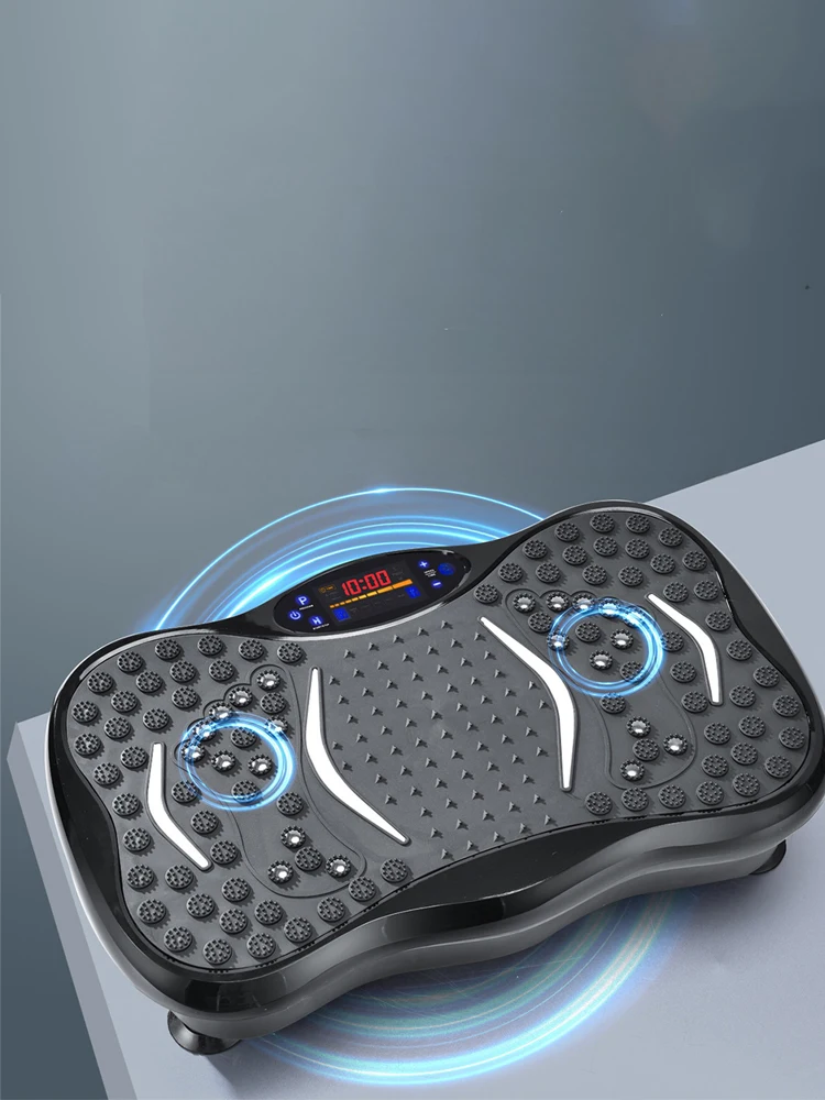 진동 플레이트 운동 기계 블루투스 호환 리듬 기계 조정 가능한 속도 남성 여성을 위한 전신 셰이커