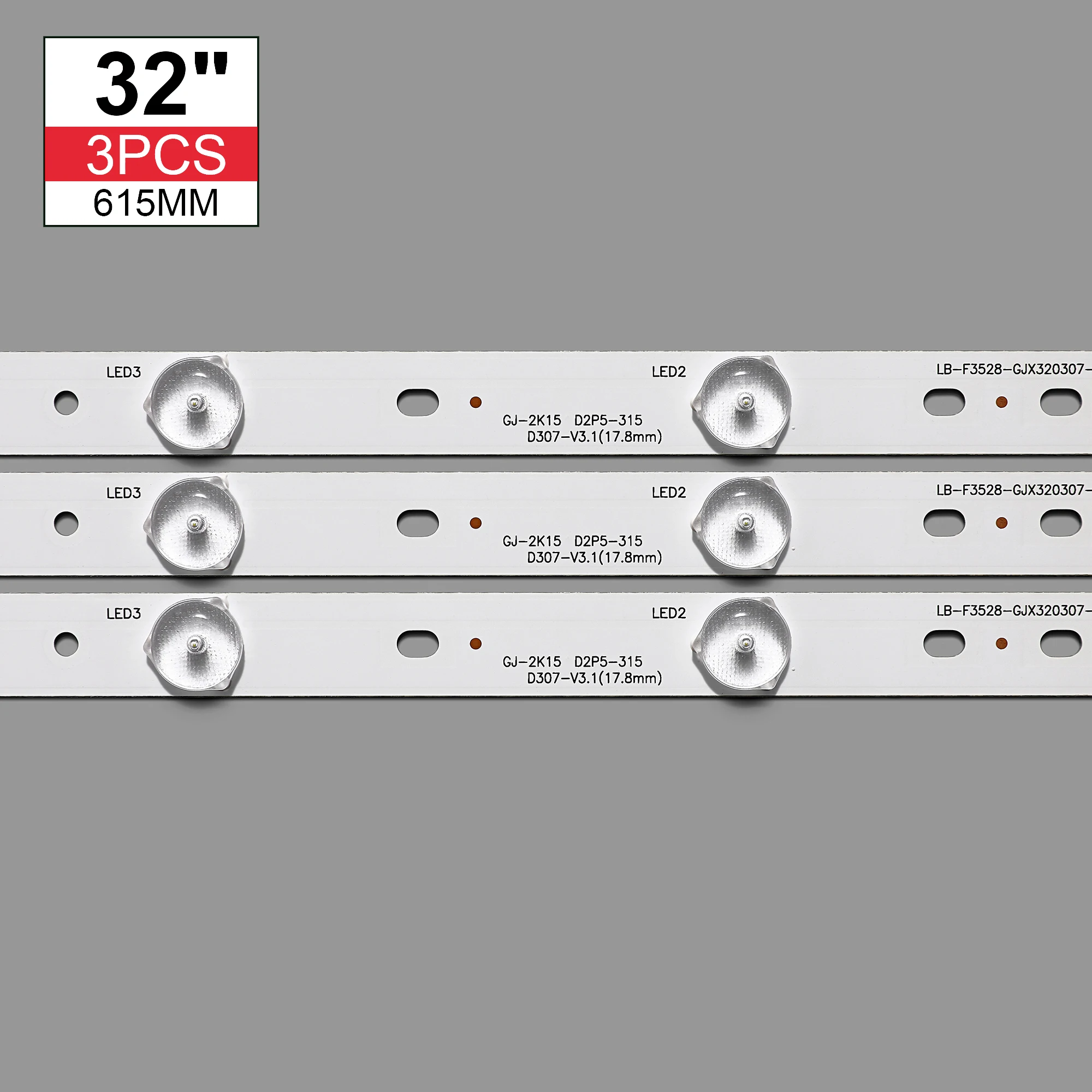 Led Ʈ Ʈ, 1 Ʈ = 3pcs, p hilips BDM3201F  LED Ʈ