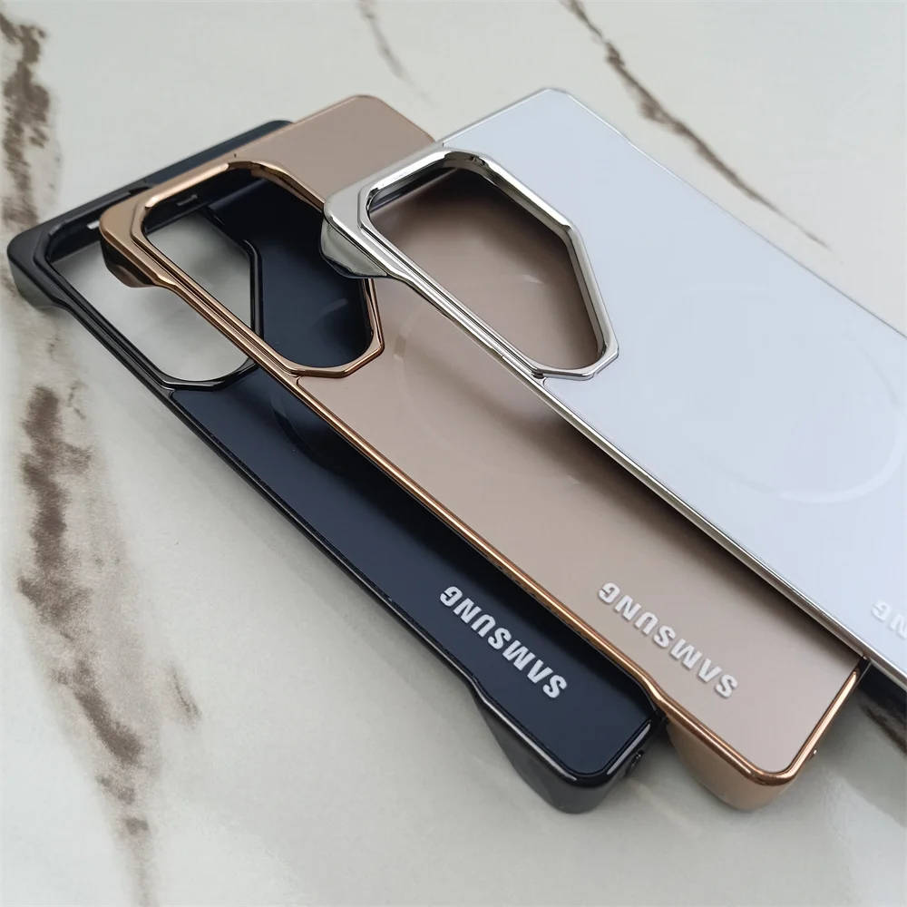 Electroplated Matte Frosted Phone Case with Magsafe Wireless Charging Compatibility