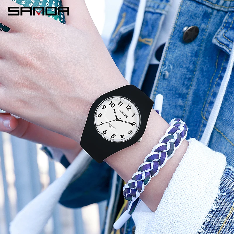 Fashion 2022 Luxury Sanda Brand Women's Watch Simple Waterproof Quartz Watches Ultra-thin Design Ladies Wristwatches Reloj Mujer 4