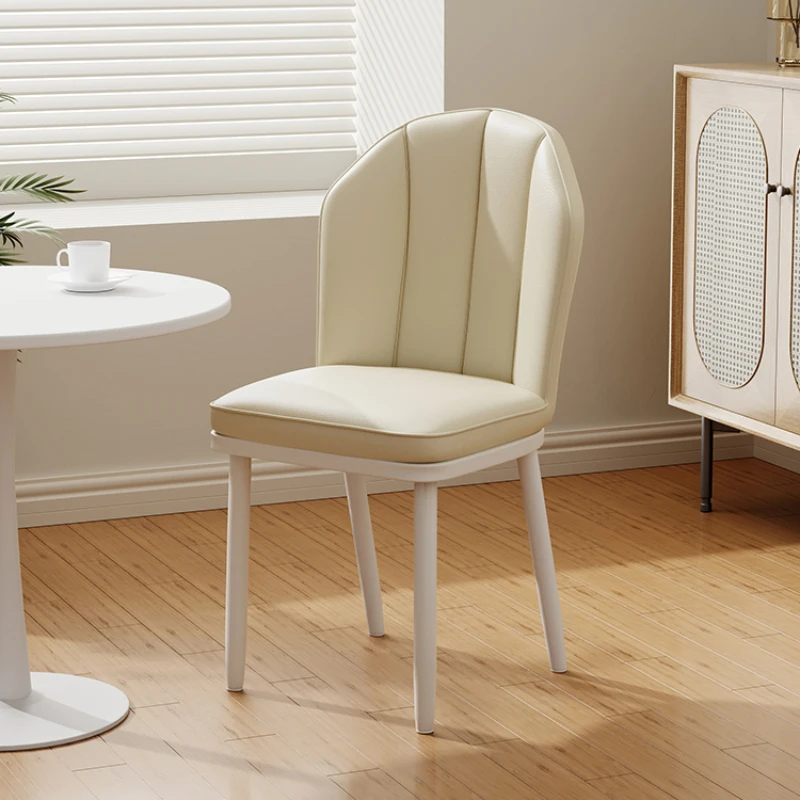 

Стул для гостиной/столовой в скандинавском стиле, кухонный современный роскошный белый стул с акцентом, домашняя мебель HD50CY