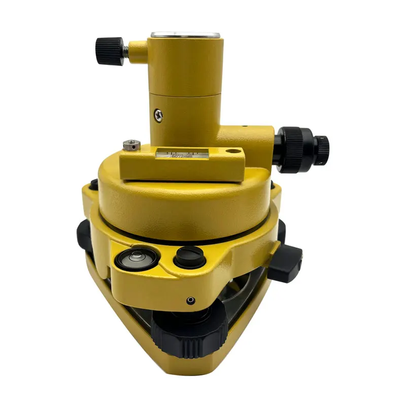 

New version Yellow Tribrach & Adapter With Optical Plummet For Total Station Surveying instrument